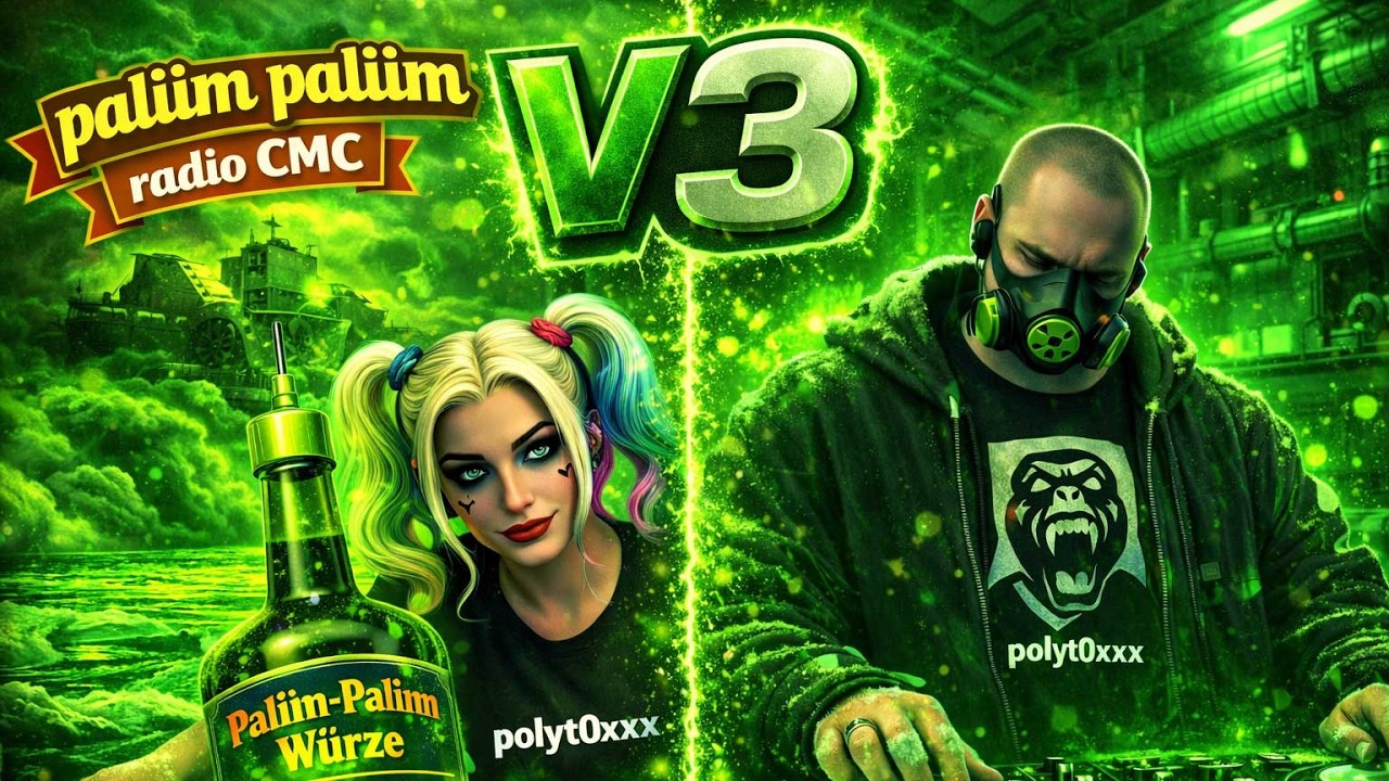 TechnoTVmx Broadcast #105 | hardtekk, hardcore & schranz @p0lyt0xxx808 🎧game engine powered DJ🎧